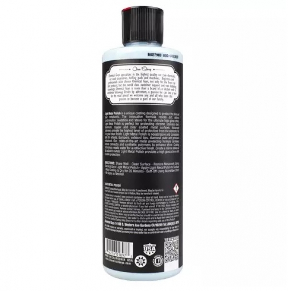 Light metal polish – für Chrom, Edelstahl, Aluminium etc… 473ml diehalle3.0 dershop3.0 hinten Light metal polish – für Chrom, Edelstahl, Aluminium etc… 473ml diehalle3.0 dershop3.0 hinten